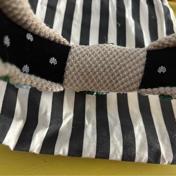 Lele Sadoughi Multicolor Floral Knit Headband EUC Worn once - Picture 6 of 7